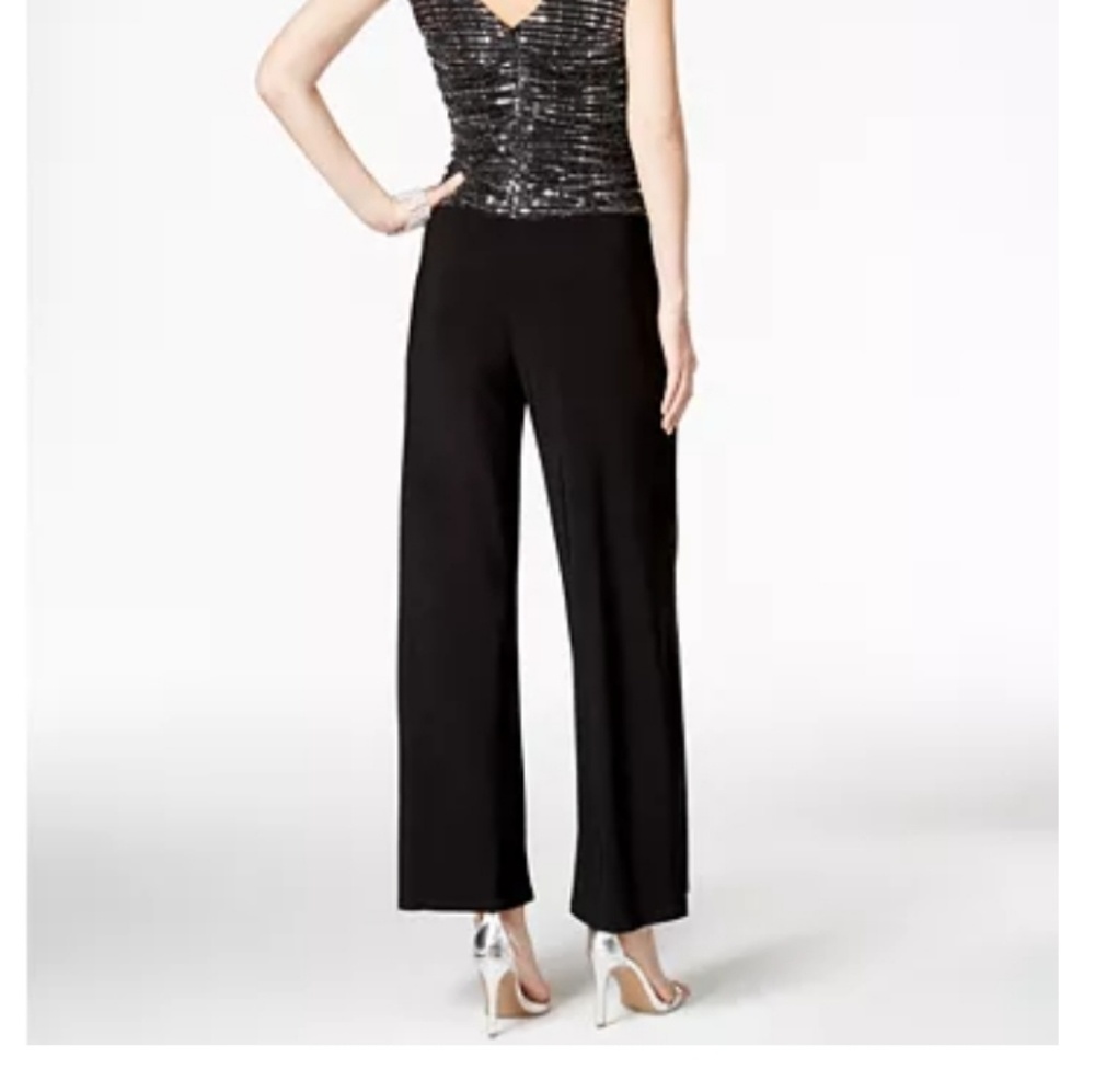 R&M Richards Pewter Grey Sequence Jumpsuit - image 8